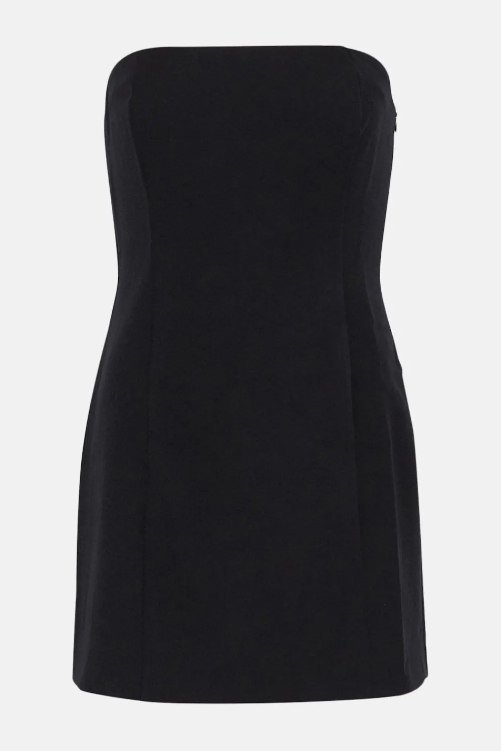 Discount Oasis Bandeau Woven Crepe Mini Dress Black