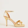 Fashion Oasis Barely There Platform Sandals Pewter