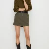 Best Oasis Canvas Utility Skirt Khaki