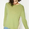 Online Oasis Cashmere Blend Deep Cuff Oversized Crew Neck Navy