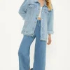 Clearance Oasis Chambray Drawstring Patch Pocket Trouser Blue