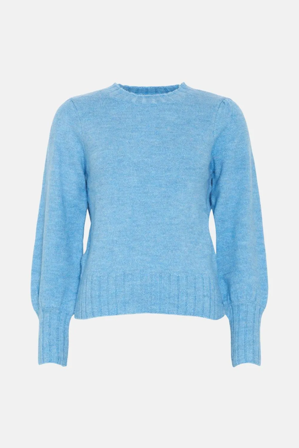 Discount Oasis Cosy Crew Neck Jumper Blue