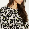 Best Oasis Cotton Animal Crew Neck Long Sleeve Top Multi