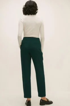 Outlet Oasis Crepe Tailored Trouser Navy