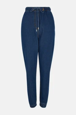 Sale Oasis Denim Jogger Dark Wash