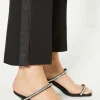 Sale Oasis Diamante Detail Heeled Sandal Black