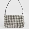 Clearance Oasis Diamante Shoulder Bag Silver