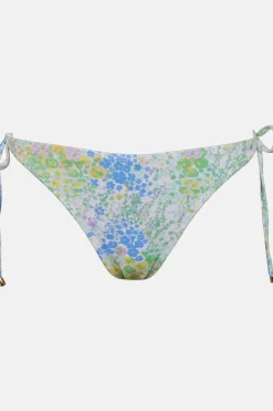 Sale Oasis Ditsy Tie Side Bikini Bottom Floral