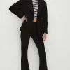Sale Oasis Double Breasted Pea Coat Black
