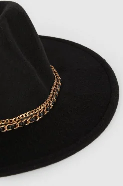 Clearance Oasis Double Chain Detail Fedora