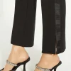 New Oasis Embellished Backless Court Shoes Black