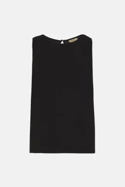 Sale Oasis Essential Woven Shell Top Black