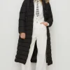 Fashion Oasis Extra Warm Longline Puffer Coat Black