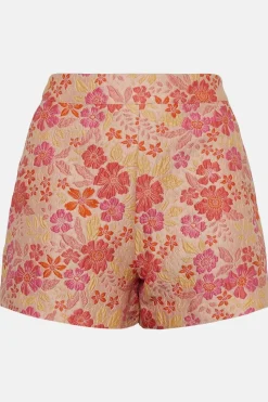 Clearance Oasis Floral Smart Jacquard Short Multi