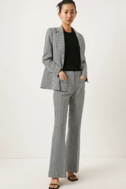 Best Oasis Geo Jacquard Blazer Mono