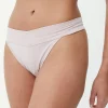 Clearance Oasis Gorgeous Comfort Thong Taupe