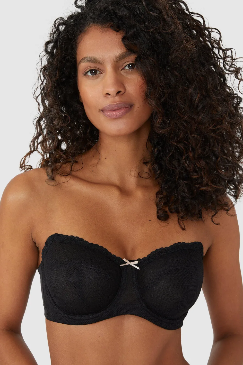 Discount Oasis Gorgeous Dd+ 2 Pack Non-Padded Strapless Bra Fawn