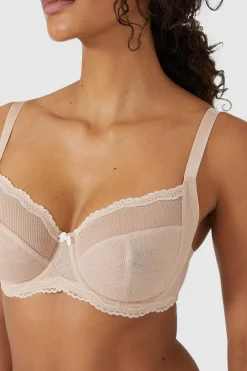 Outlet Oasis Gorgeous Dd+ 2 Pack Tabitha Non-Pad Balcony Bra Fawn