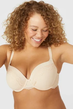 Online Oasis Gorgeous Dd+ Bella Back Smoothing Bra Nude