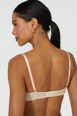 Discount Oasis Gorgeous Smooth Lace T-Shirt Bra Nude
