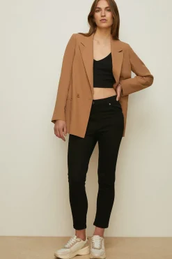 Discount Oasis Grace Skinny Capri Jean Black