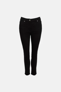 Discount Oasis Grace Skinny Capri Jean Black