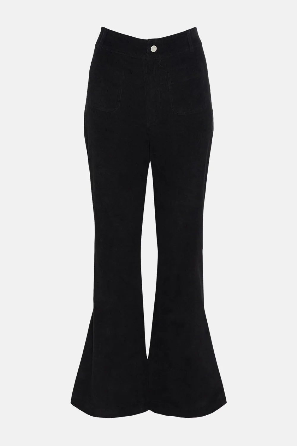 Discount Oasis High Waist Cord Flare Black
