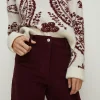 New Oasis High Waist Cord Lily Jean Black