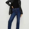 Clearance Oasis Ivy Barrel Leg Jean Indigo