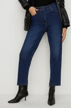 Clearance Oasis Ivy Barrel Leg Jean Indigo