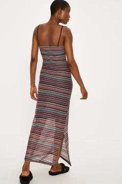 Best Oasis Knit Look Stripe Midaxi Multi