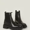Outlet Oasis Leather Chunky Chelsea Boot Brown