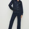 Clearance Oasis Leopard Print Denim Jean Animal