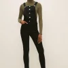 Clearance Oasis Lily Dungaree Black