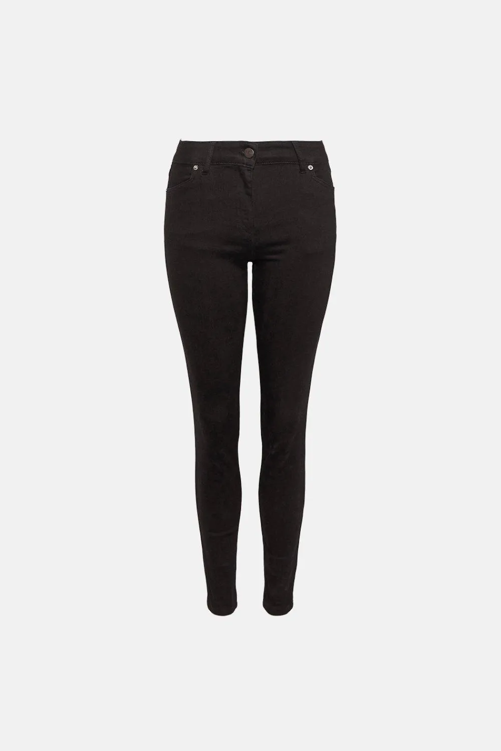 Outlet Oasis Long Jade Organic Mid Rise Skinny Jean Black