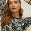 Best Oasis Marble Jacquard Midi Dress Mono