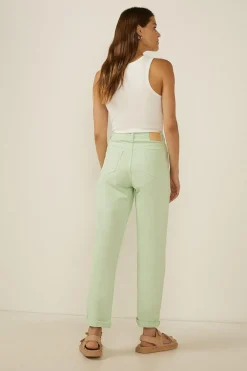 Fashion Oasis Organic Authentic Mom Jean Black
