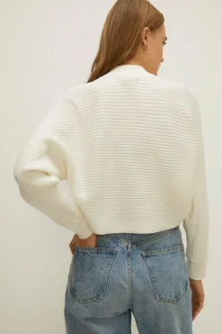 Fashion Oasis Ottoman High Neck Jumper Sage