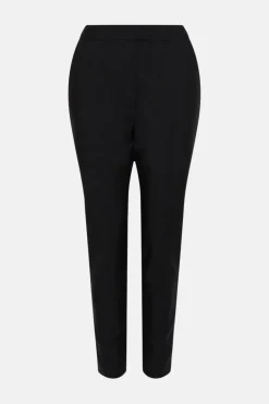 Outlet Oasis Petite Cotton Sateen Slim Leg Trouser Ivory
