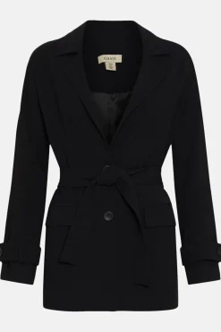 Discount Oasis Petite Crepe Tailored Blazer Black