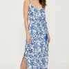 Discount Oasis Petite Paisley Print Strappy Maxi Dress Multi