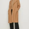 Fashion Oasis Petite Wool Mix Boucle Oversized Coat Camel