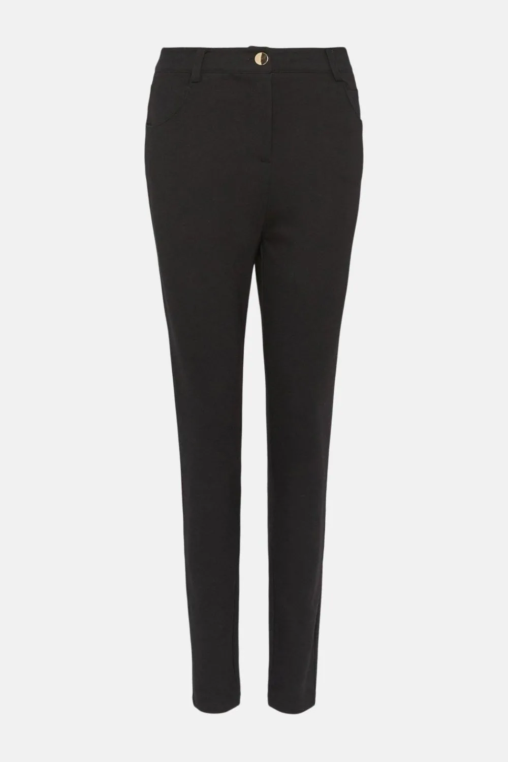 Online Oasis Ponte Pocket Detail Trouser Black