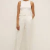 Discount Oasis Premium Belted Peg Trouser Orange
