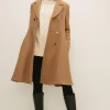 Discount Oasis Premium Italian Wool Mix Princess Coat Camel