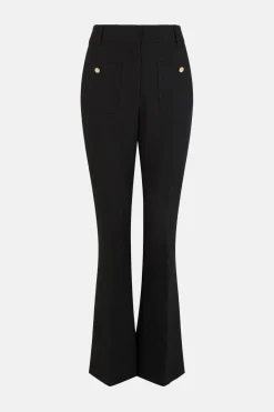 Best Oasis Premium Kick Flare Trouser Camel