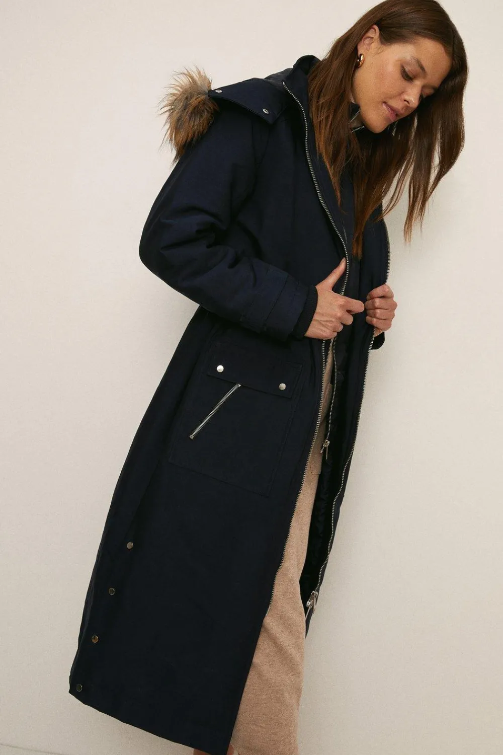 Best Oasis Premium Maxi Winter Parka Navy
