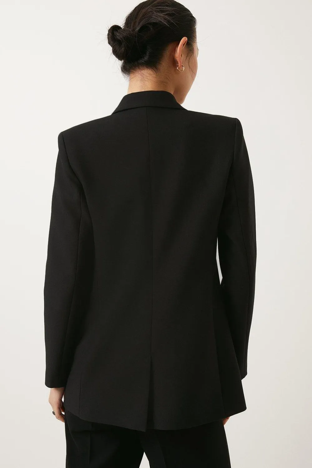 New Oasis Premium Single Breasted Patch Pocket Blazer Black