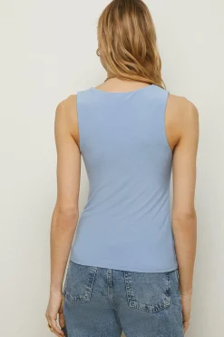Best Oasis Premium Slinky Jersey Racer Vest Black