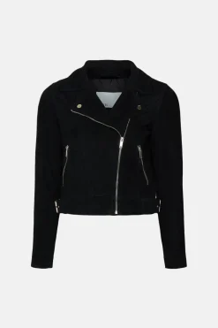New Oasis Premium Suede Jacket Blush